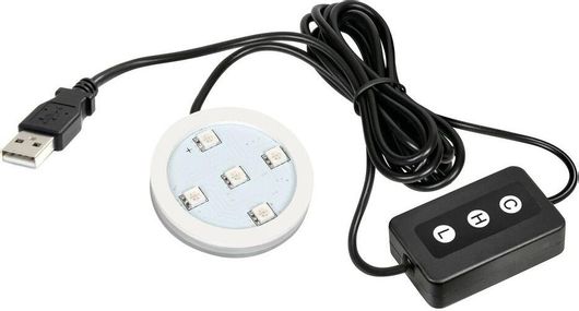 Φωτιζόμενη Βάση Αρωματικού Αυτοκινήτου Lampa Trucky 10/30V 7 Χρωμάτων