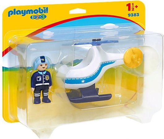 Playmobil 9383 Αστυνομικό Ελικόπτερο για 18+ Μηνών