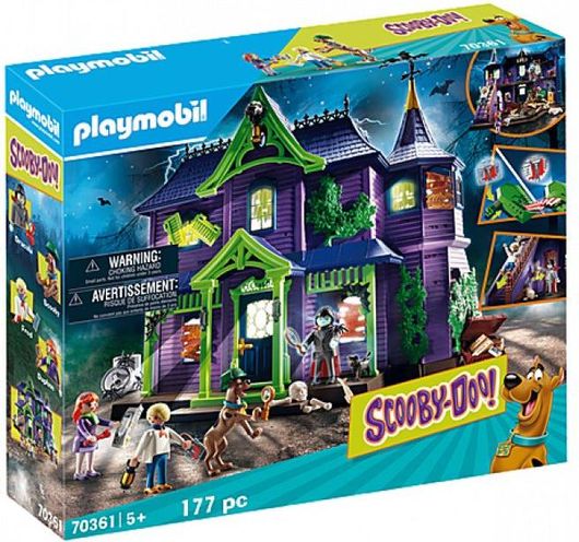 Playmobil 70361 Scooby Doo Περιπέτεια στο Στοιχειωμένο Σπίτι για 5+ Ετών