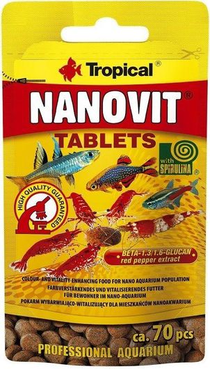 Τροφή Ψαριών Tropical Nanovit 10gr