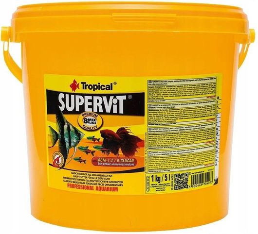 Τροφή Ψαριών Tropical Supervit 5000ml