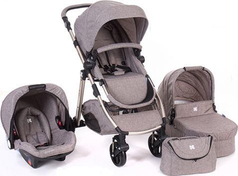Πολυκαρότσι Kikka Boo Ugo 3 in 1 Melange Beige