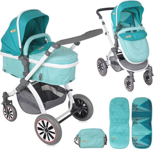 Πολυκαρότσι Lorelli Aurora 2 in 1 Aquamarine