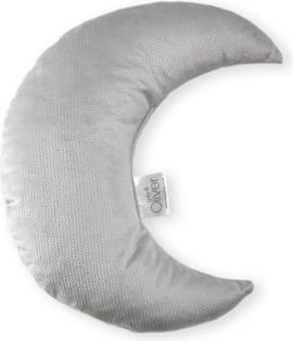 Διακοσμητικό Μαξιλάρι Κούνιας Baby Oliver Μισοφέγγαρο 30x30cm Γκρι