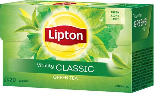 Πράσινο Τσάι Lipton Classic 20 Φακελάκια
