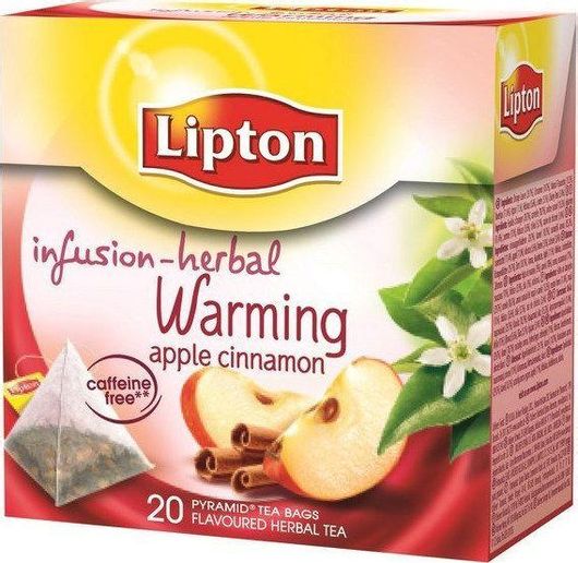 Μίγμα Βοτάνων Lipton Μήλο-Κανέλα 20 φακελάκια