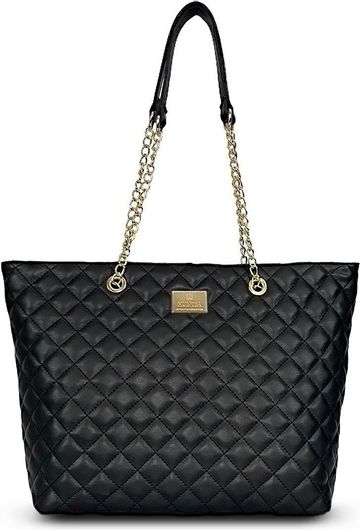 Γυναικεία Τσάντα Ώμου Hunter 5208117004057 Quilted Μαύρο