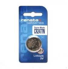 Μπαταρία Ρολογιών Renata Λιθίου CR2477 3V 1τμχ