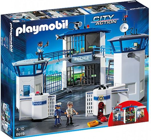 Playmobil City Action Αρχηγείο Αστυνομίας και Φυλακή Ασφαλείας για 4-10 ετών