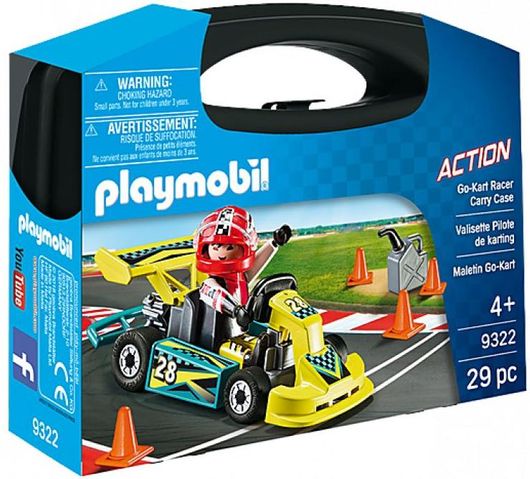 Playmobil City Action Bαλιτσάκι Go Kart για 4+ Ετών
