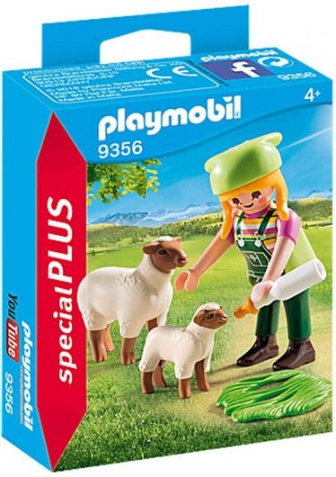 Playmobil County Αγρότισσα με Προβατάκια για 4+ Ετών