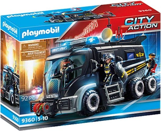 Playmobil City Action Θωρακισμένο Όχημα Ομάδας Ειδικών Αποστολών για 5+ Ετών