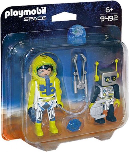 Playmobil Space Αστροναύτης & Ρομπότ για 6+ Ετών