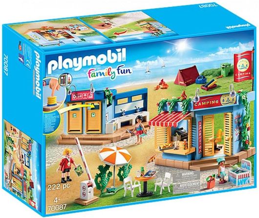 Playmobil Family Fun Μεγάλο Οργανωμένο Camping για 4+ Ετών