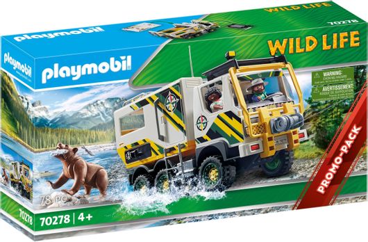 Playmobil Wild Life Εξερευνητικό Όχημα για 4+ Ετών