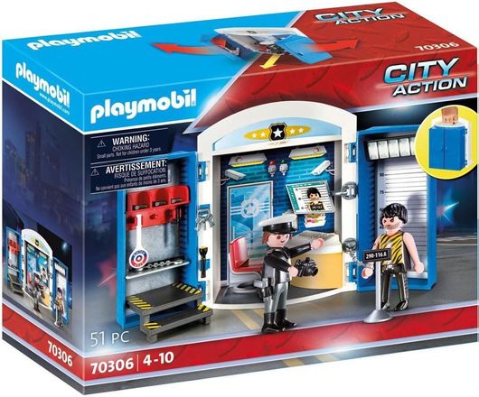 Playmobil City Action Αστυνομικό Τμήμα για 4+ Ετών