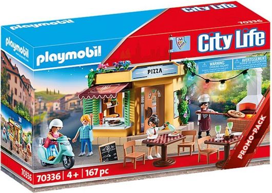Playmobil City Life Πιτσαρία & Λαμπάδα για 4+ Ετών