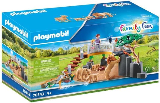 Playmobil Family Fun Οικογένεια Λιονταριών για 4+ Ετών