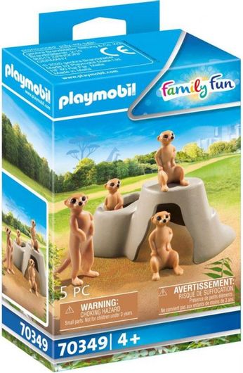 Playmobil Family Fun Σουρικάτες για 4+ Ετών