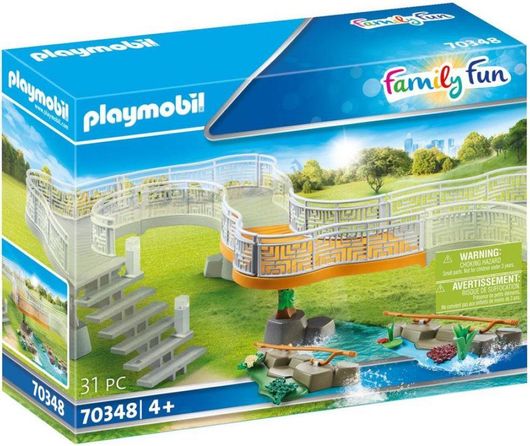 Playmobil Family Fun Επέκταση Εξέδρας Μεγάλου Ζωολογικού Κήπου για 4+ Ετών
