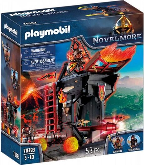 Playmobil Novelmore Πολιορκητική Μηχανή Φωτιάς του Μπέρναμ για 5+ Ετών