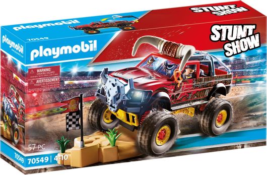 Playmobil Stuntshow Monster Truck Κόκκινος Ταύρος για 4+ Ετών #70549