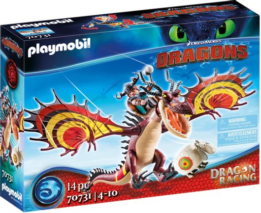 Playmobil Dragons Μύξαρχος & Τσιγκελοδόντης για 4+ Ετών