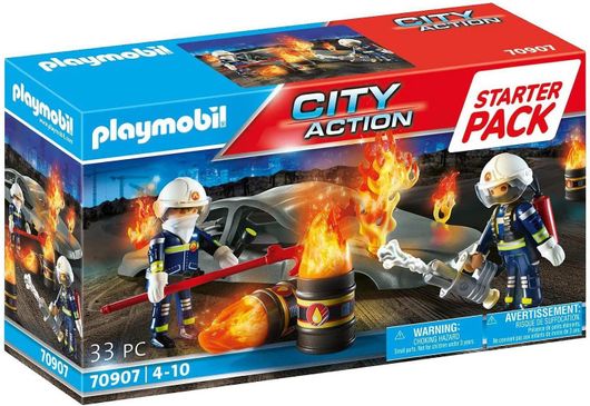 Playmobil City Action Άσκηση Πυροσβεστικής για 4+ Ετών