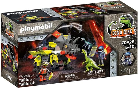 Playmobil Dino Rise Ρομπότ Δεινόσαυρος & Πολεμιστές για 5+ Ετών
