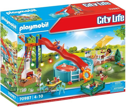 Playmobil City Life Πάρτυ στην Πισίνα για 4+ Ετών