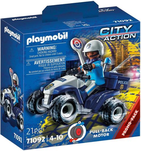 Playmobil City Action Αστυνομικός με Γουρούνα 4x4 για 4+ Ετών