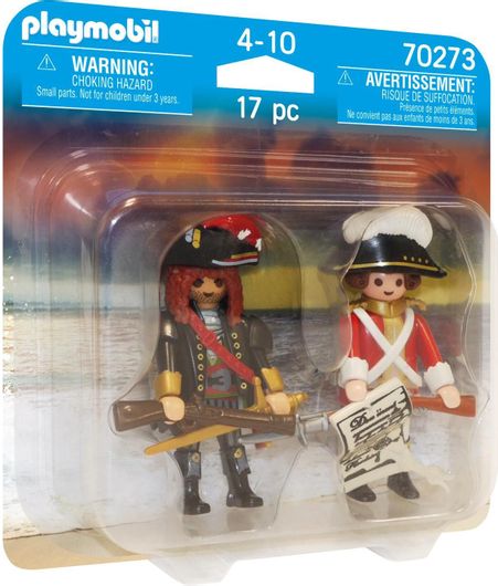 Playmobil Pirates Πειρατής & Λιμενοφύλακας για 4+ Ετών