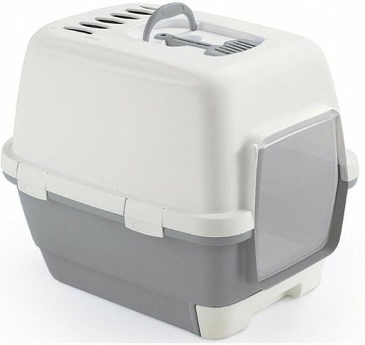 Τουαλέτα Γάτας Stefanplast Cathy Clever&Smart 58x45x48cm Γκρι 