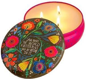 Κερί Natural Life CNDL045 Αρωματικό σε Βάζο You Make the World a Better Place Just by Being in it