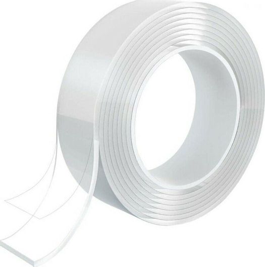 Αυτοκόλλητη Ταινία Διπλής Όψεως Nano Tape 3mX30mm Διάφανο