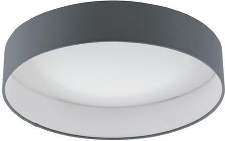 Πλαφονιέρες Οροφής Eglo 5000870071040 Ενσωματωμένο LED Μοντέρνο Ύφασμα 40.5cm Γκρι