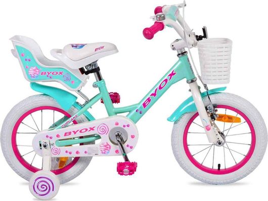 Παιδικό Ποδήλατo BMX Byox Cupcake 14" Τιρκουάζ