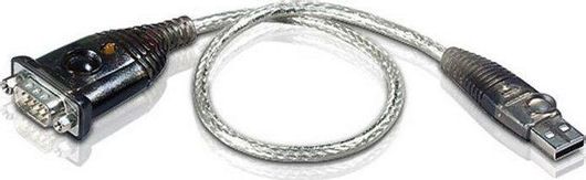 Καλώδιο Σειριακό-Ps/2 Aten 9-pin male σε USB 2.0 male 0.35m