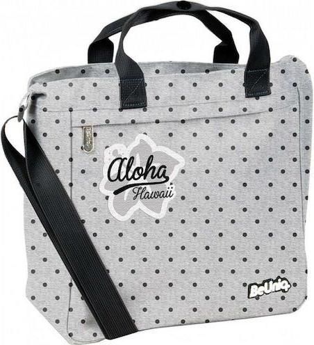 Τσάντα Paso Βόλτας Beuniq Aloha 32x30x13cm Γκρι