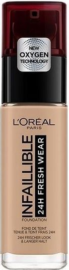 L'Oreal Paris Infaillible 32H Fresh Wear Liquid Make Up 200 Golden Sand 30ml