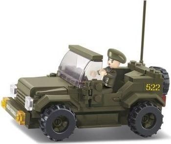 Τουβλάκια Sluban Army, Jeep M38-B0296 6+ Ετών 121τμχ