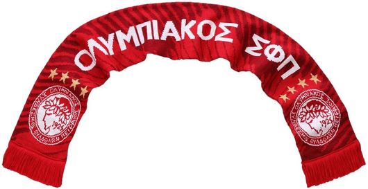 Κασκόλ 2119778000500 Ολυμπιακός Κόκκινο