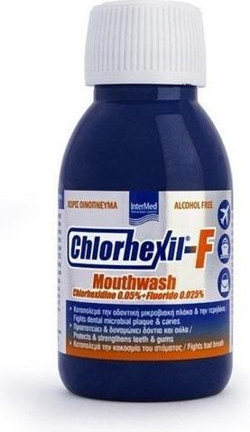 InterMed Chlorhexil-F Στοματικό Διάλυμα Καθημερινής Προστασίας κατά της Πλάκας και της Κακοσμίας 100ml
