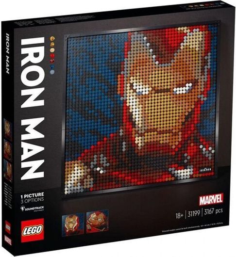 Lego Art Art Iron Man για 18+ Ετών