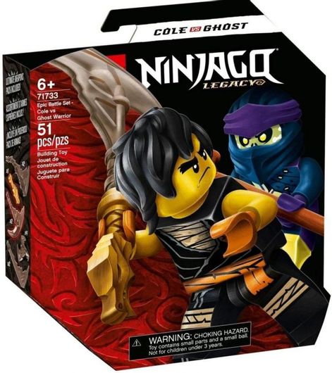 Lego Ninjago Legacy Epic Battle Set Cole vs Ghost Spinner για 6+ Ετών