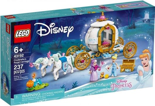 Lego Disney Princess Cinderellas Royal Carriage για 6+ Ετών