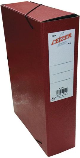 Κουτί Αρχειοθέτησης Salko Fiber με Λάστιχο Κόκκινο