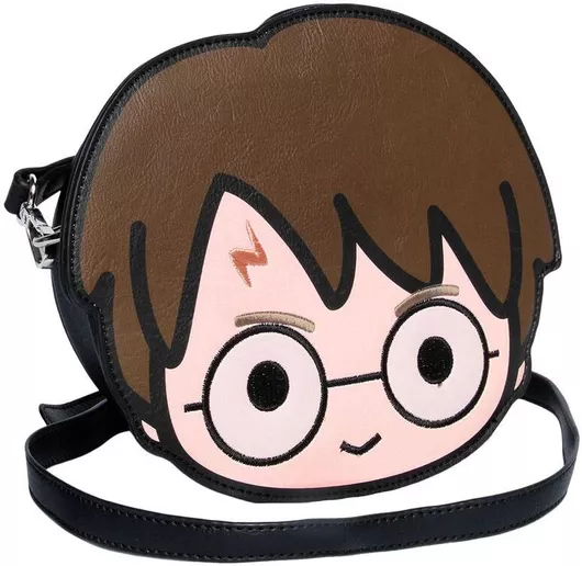 Παιδική Τσάντα Βόλτας Harry Potter Chibi bag 21cm Καφέ