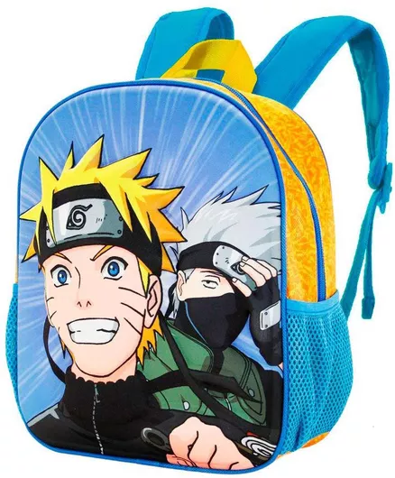 Παιδική Τσάντα Βόλτας Karactermania Naruto Naruto Clan 3D 31cm Μπλε