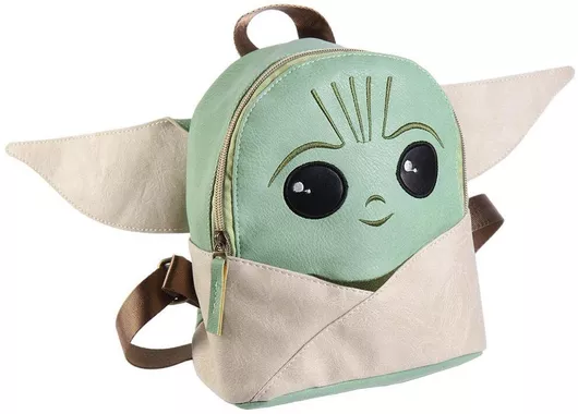 Παιδική Τσάντα Βόλτας Star Wars Mandalorian Yoda The Child 21cm Πράσινο